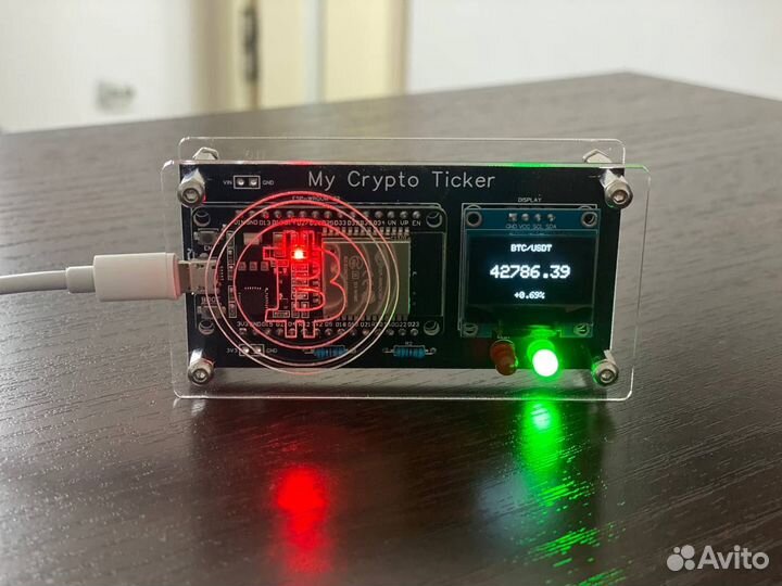 MyCryptoTicker онлайн-монитор цены криптовалют