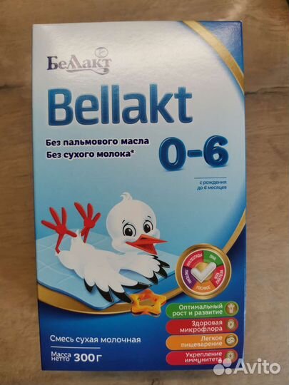 Детская смесь беллакт 0-6