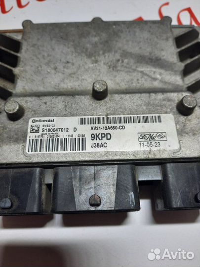 Блок управления двигателем Ford Fiesta Mk 6