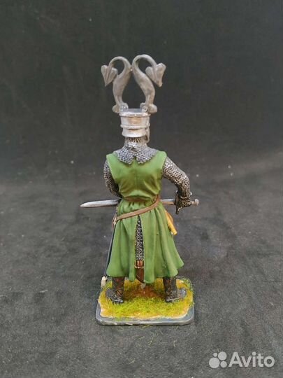 Оловянная миниатюра 54 мм Рыцарь-меннизингер