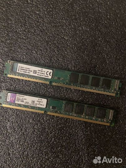 Оперативная память 16 (8 x2) Kingston ddr3