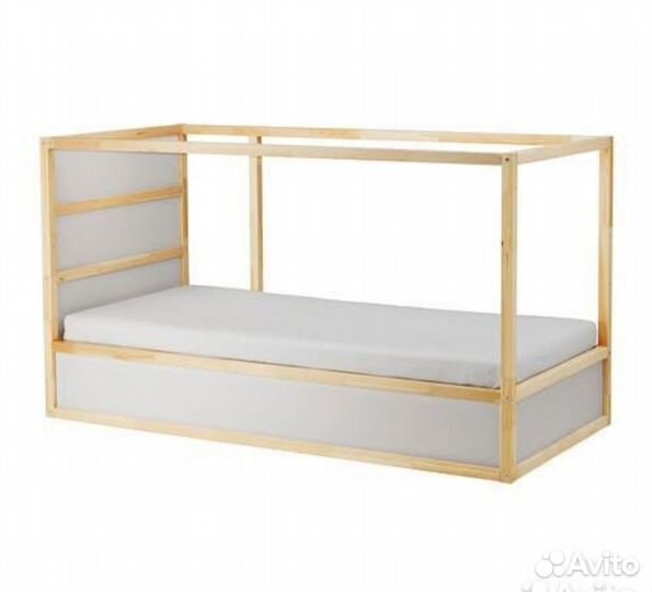Детская кровать чердак IKEA kura
