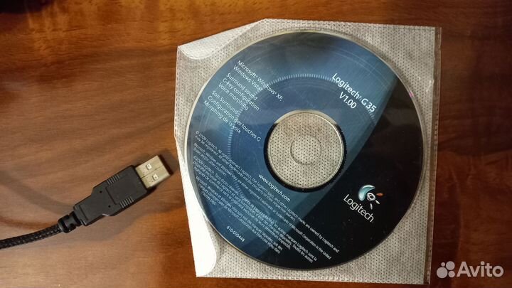 Игровые наушники с микрофоном