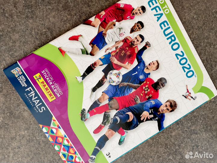 Panini Road to Euro 2020 наклейки альбом блок
