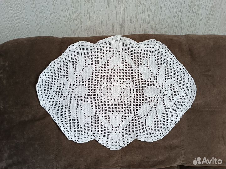 Вязаные салфетки Дорожки Много Разные