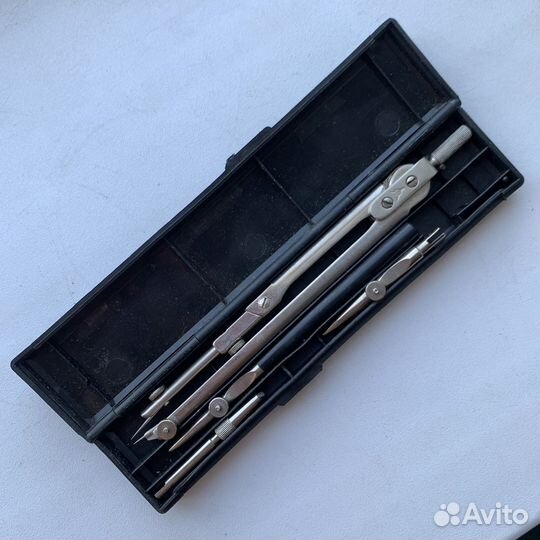 Циркуль комплект рыльск минприбор готовальня