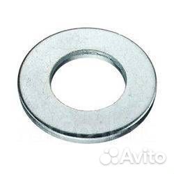 Шайба DIN125 М12 плоская цинк (кор 450 шт)
