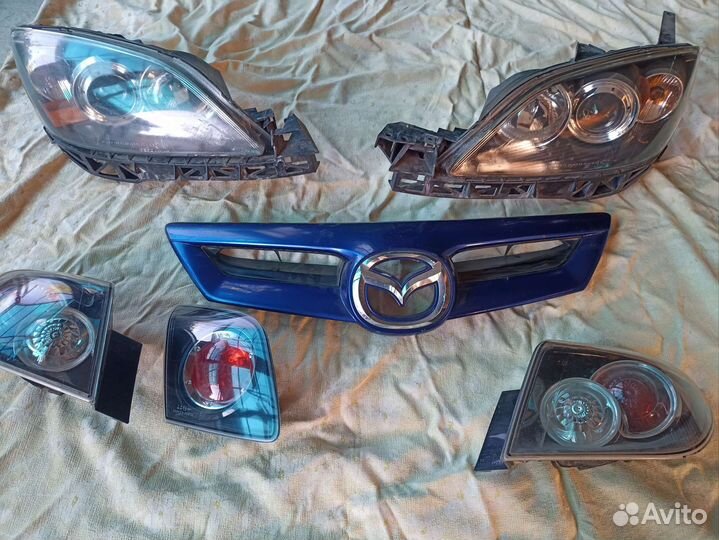 Запчасти на mazda 3 bk
