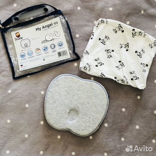 Ортопедическая подушка для новорожденного