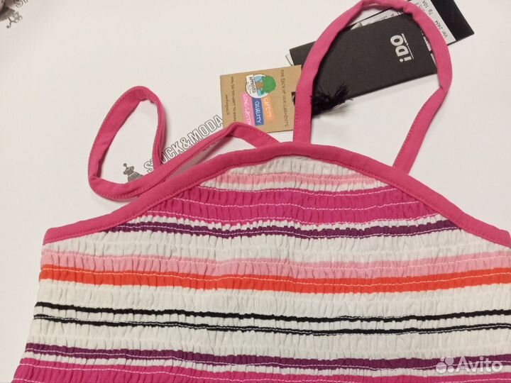 Летний комбинезон для девочки новый IDO 140р