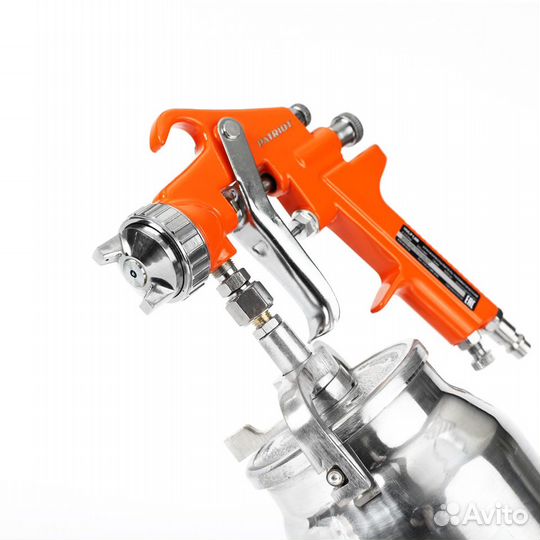 Краскопульт пневмо Patriot hvlp1,8B н/бак 1л