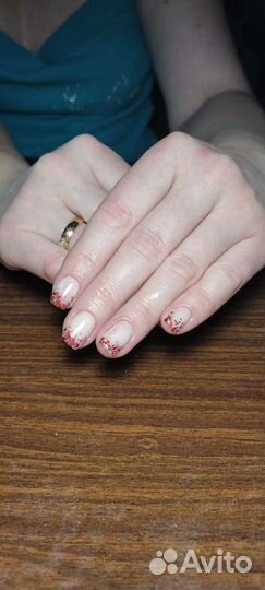 Наращивание, покрыие гель-лаком