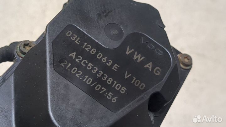 Заслонка дроссельная Audi A3 (8P), 2010