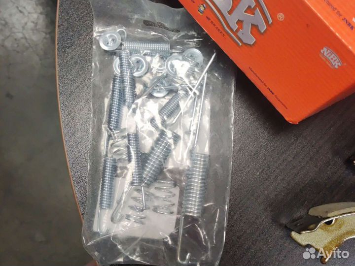 Колодки ручника мерседес ML(W163) nibk FN0719