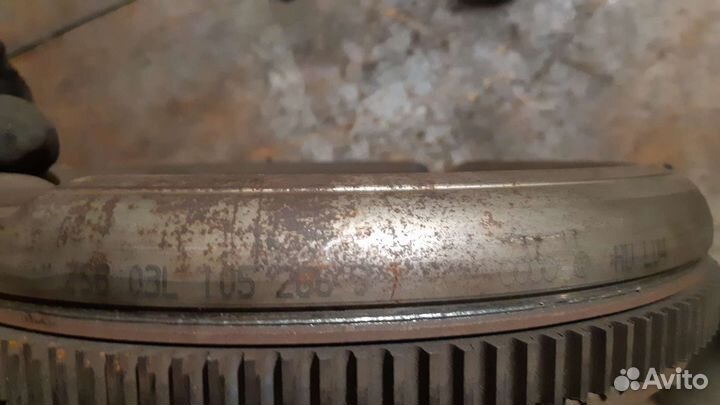 Комплект сцепления с маховиком на пассат б6 2.0тди