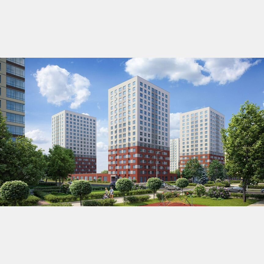 1-к. квартира, 50,8 м², 7/18 эт.