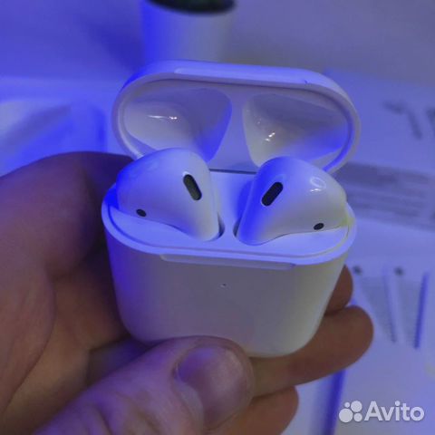 Беспроводные наушники airpods 2 (лучшее качество)
