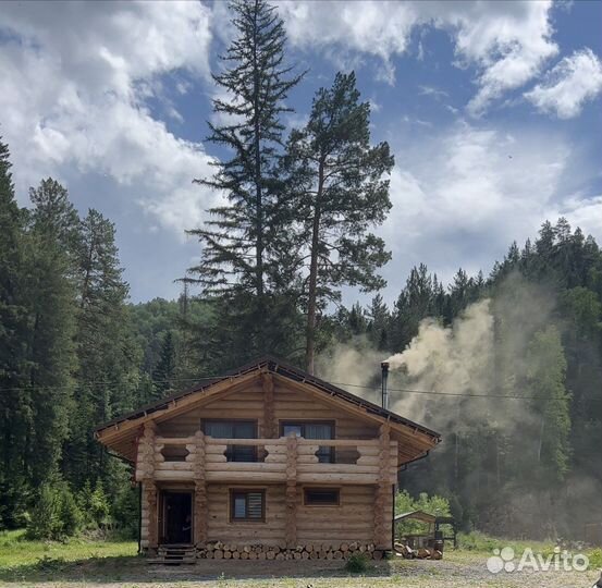 Русская баня на дровах