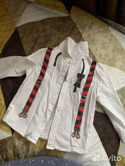 Рубашка для мальчика 98 104