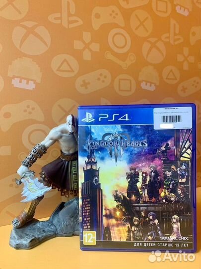 PS4 Kingdom Hearts 3 (английская версия) б/у