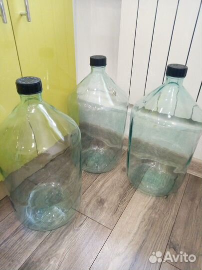 Бутыли 10л и 20 л