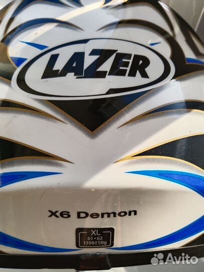 Мото шлем Lazer X6 Demon