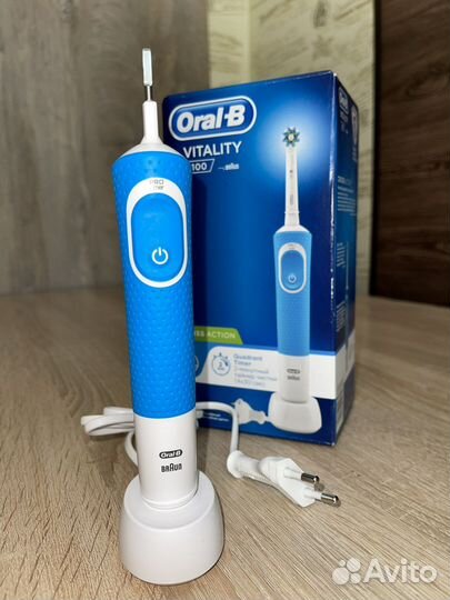 Электрическая зубная щетка Oral B на гарантии