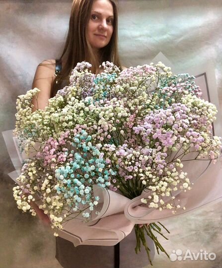 Гипсофилы для девушки