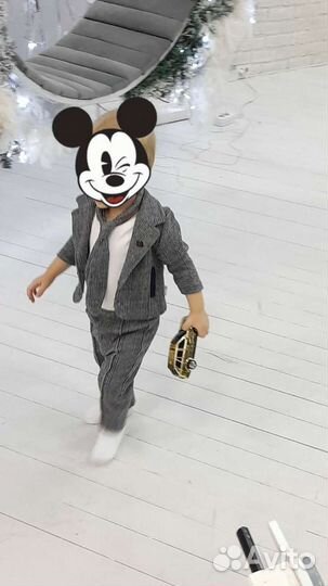 Костюм четвёрка с галстуком праздничный мальчику