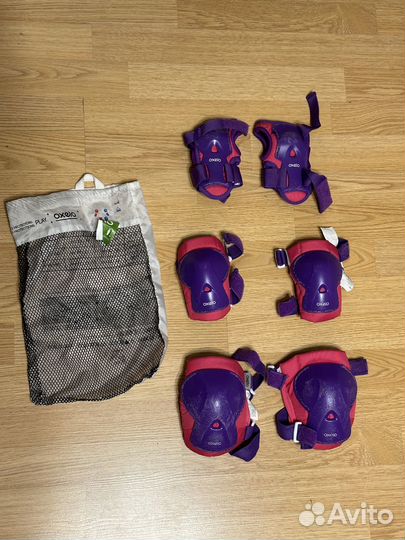 Детский комплект защиты Oxelo для роликов/самоката