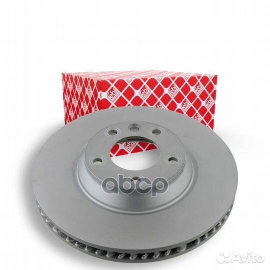 Торм.диск пер.вент.L 350x34 5 отв. /с покрыти