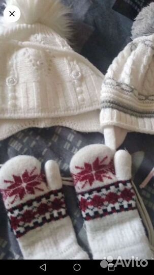Шапки,варежки