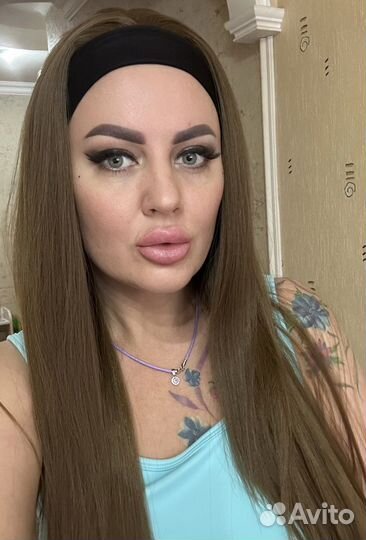 Парик светло-русый - 70 см