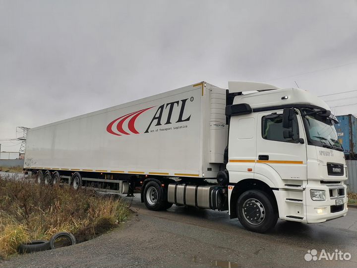 Водитель категории Е на рефрижератор