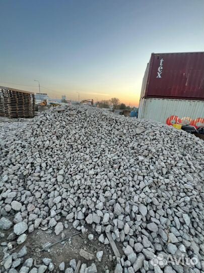 Вторичный щебень, доставка