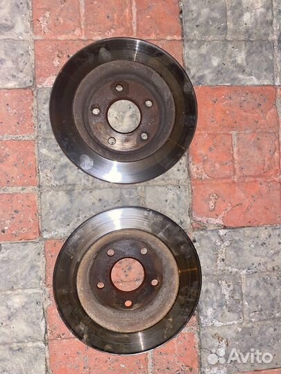 Задние тормозные диски на ford focus 2