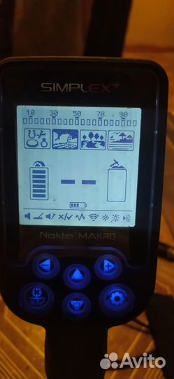 Металлоискатель nokta makro simplex plus