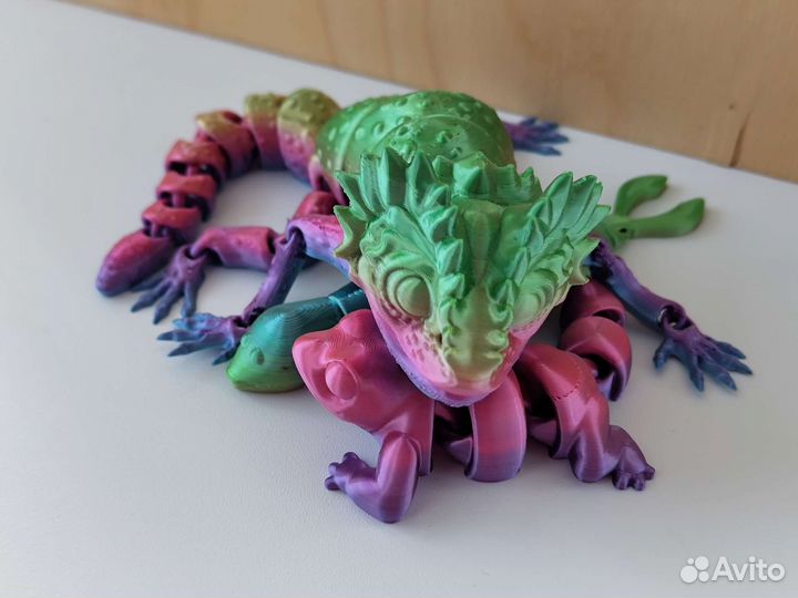 Магнит. Холодильник. Маг. Ящирица. Хамелеон