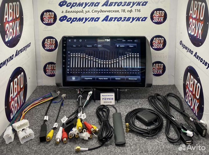 Штатная магнитола Toyota bB 2 2005-2016 cc3 3-32