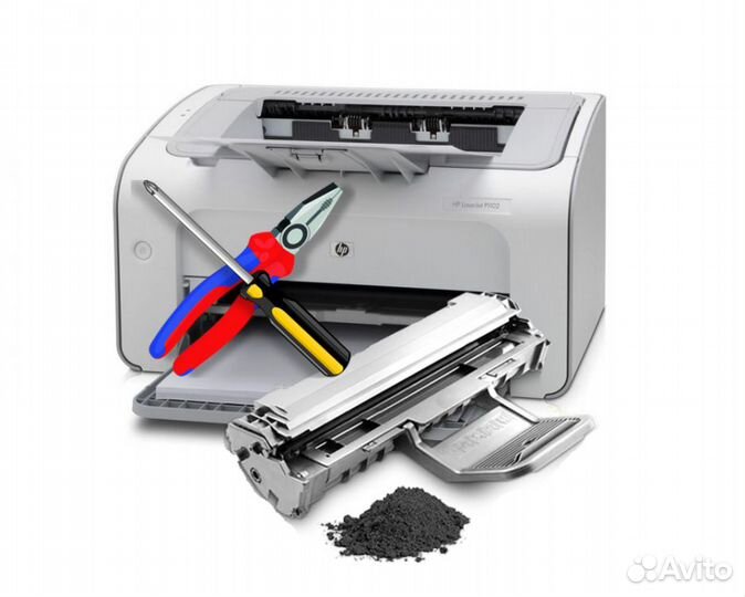 Заправка лазерных картриджей и ремонт принтеров