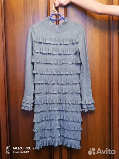 Платье известного бренда Италия трикотаж вискоза