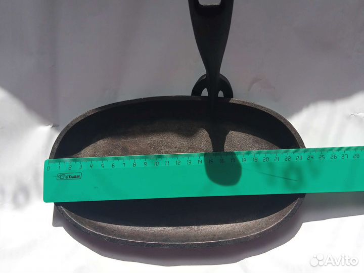 Чугунная сковорода СССР бу