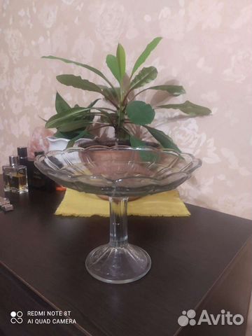 Ваза стеклянная СССР