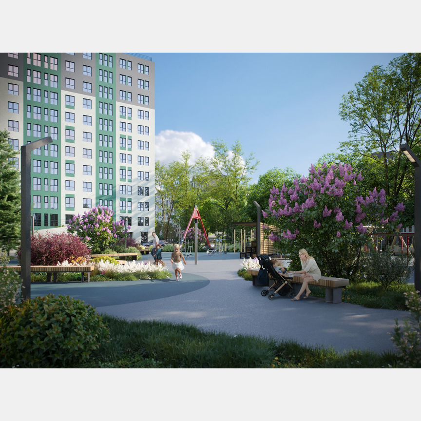 1-к. квартира, 30 м², 3/12 эт.