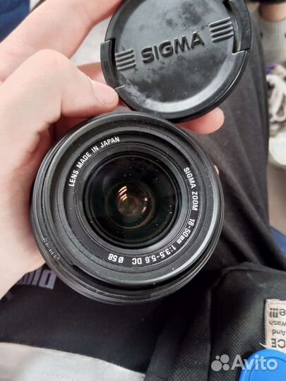Объектив sigma zoom 18-50mm
