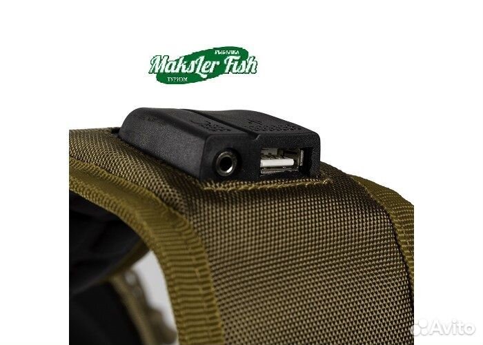 Рюкзак ортопедический EastShark Khaki 8820 USB+AUX