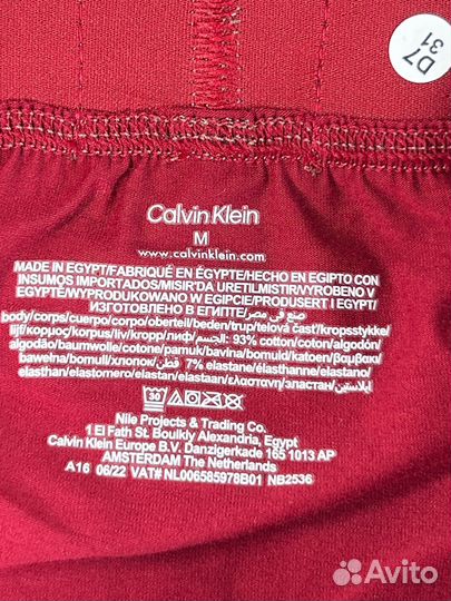 Трусы calvin klein размеры M, L