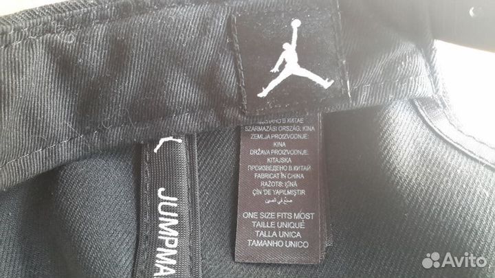 Бейсболка мужская джордан