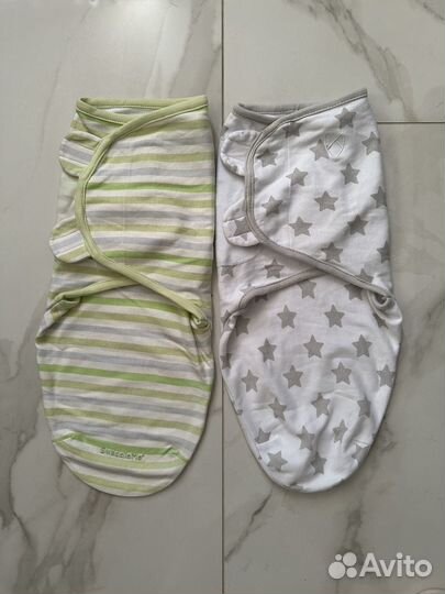 Конверт кокон для пеленания SwaddleMe на липучке