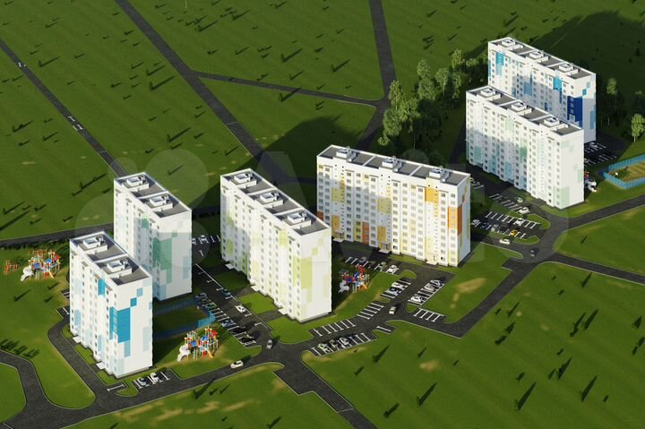 2-к. квартира, 74,1 м², 3/10 эт.